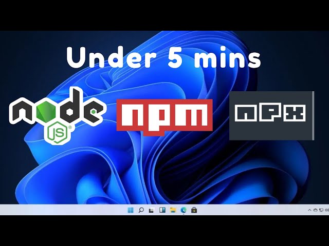Node.js Setup | Install Node.js, NPM, and NPX in Just 5 Minutes | Windows 11/10
