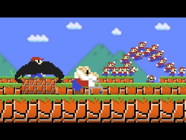 Every time Mario jumps, he gets Older, Younger, Duplicated (AND MORE!)