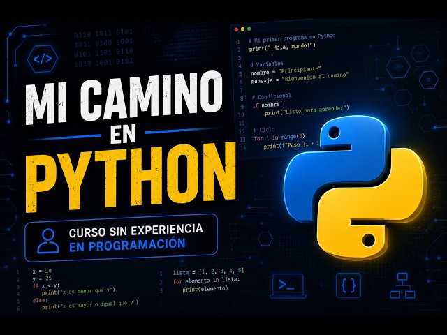 Mi Camino en Python (Aprende desde cero y sin experiencia)