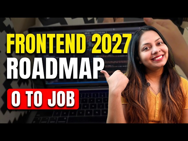 Stop Learning Web Dev Wrong! 2027 Frontend Roadmap 🛑