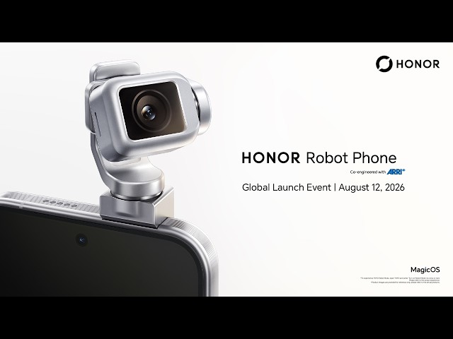 HONOR Robot Phone Global Launch Event