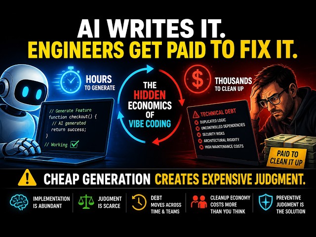 AI Writes the Code. Humans Pay to Delete It.