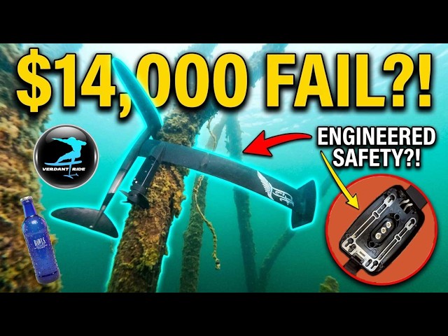Brand New $14,000 eFoil vs. Tree - Verdant Ride