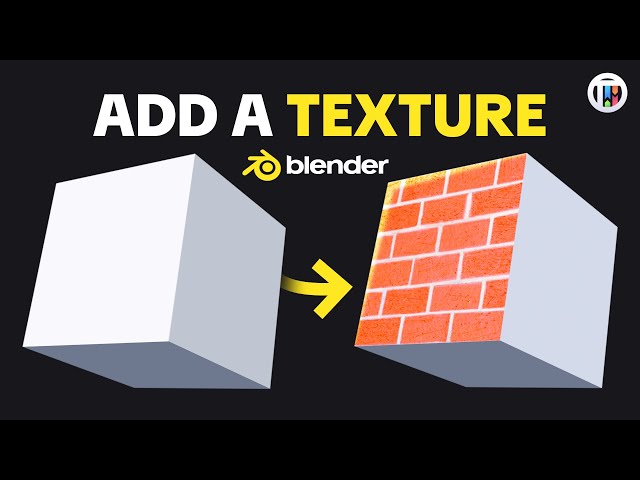 Add A Texture to An Object - Blender 4.5 Tutorial