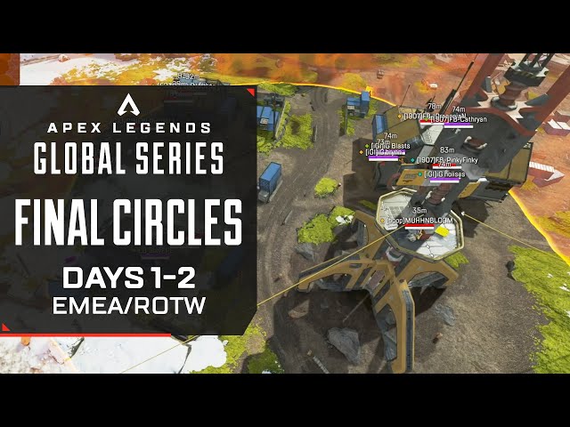 Best Final Circles | EMEA & ROTW | ALGS Pro League | Match Days 1 & 2 | Apex Legends