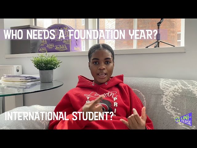 SHOULD I TAKE A FOUNDATION YEAR?!