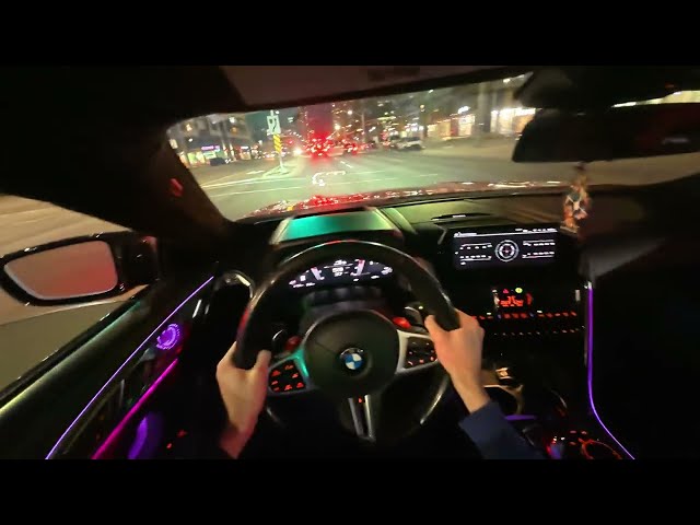 POV BMW M8 COMPETITION  800 HP Drive (Pulls, Backfire, Tunnels, Turbo whistles only)