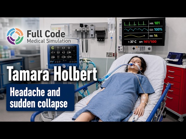 Full Code Medical Simulation #EM-12 🏥 - Headache and sudden collapse