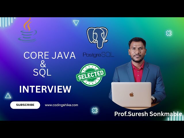Java + SQL Fresher Interview | Selected in First Attempt | Full Experience