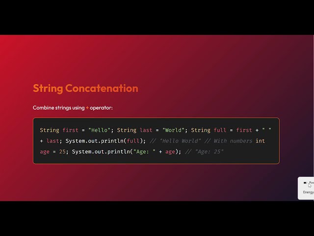 Java String Basics Explained