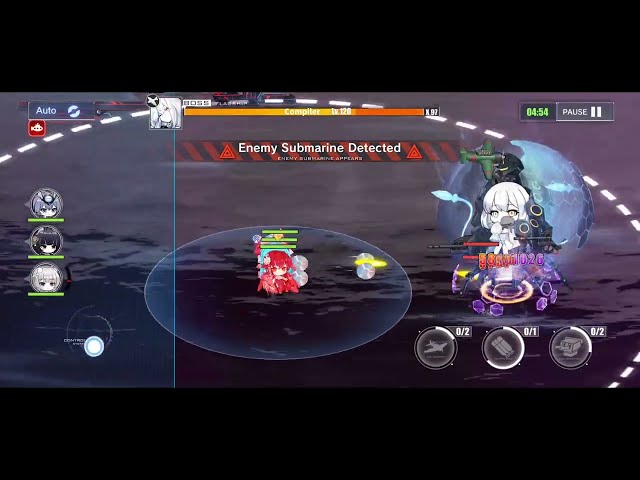 [Azur Lane] Gameplay Inverted Orthant Event Extra Stage in under 30seconds