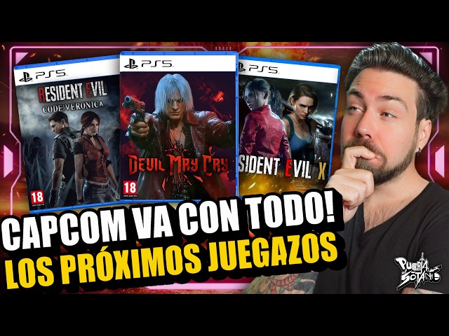 🔥Capcom is going all out! Their incredible lineup of games has been leaked! Devil May Cry Remake ...