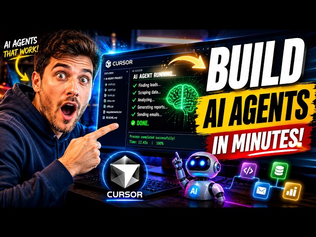 Build an AI Agent With Cursor (No Coding Needed)