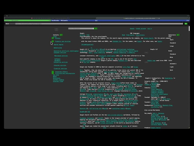 KRNL.DUETBROWSER.COM - SSH web browser TUI, I made a TUI browser with its own layout engine, try it