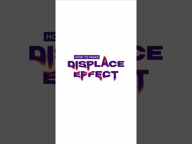 How to Create a Stunning Displace Effect in Photoshop | Step-by-Step Tutorial