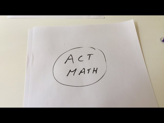 ACT Math Live Session