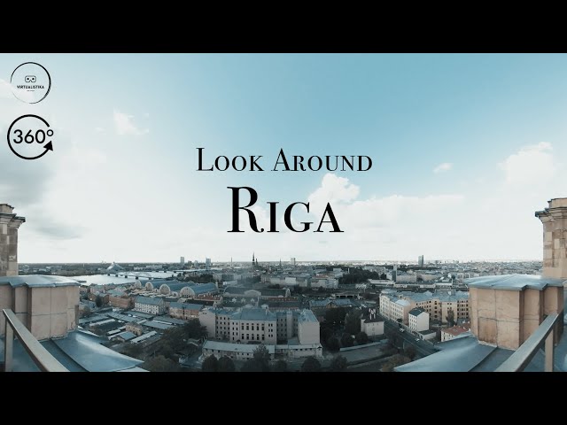Look around Riga (360° video)