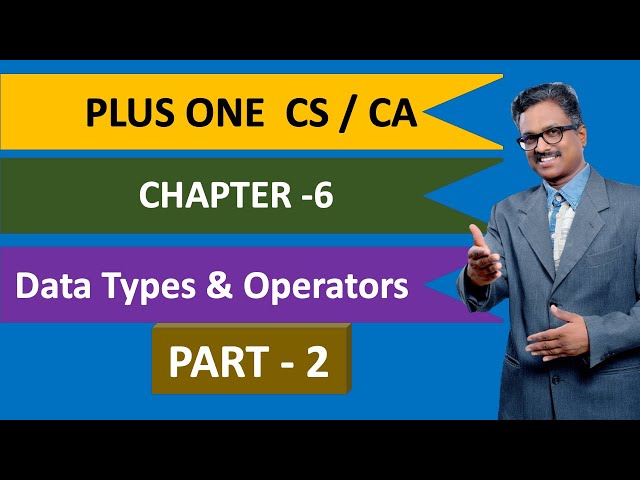 Chapter-6 |Part 2|Plus One Computer Science | Application | Complete Video Based Tutorial | c++
