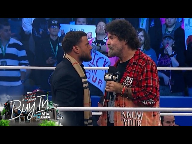Mick Foley meets MJF & Darby Allin! | AEW Double or Nothing 2026 Buy In