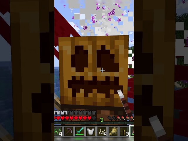 How to Craft a Jack o'Lantern in Minecraft #minecraft