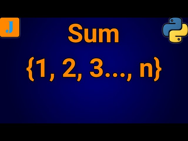 Python Program To Find Sum Of First N Natural Numbers