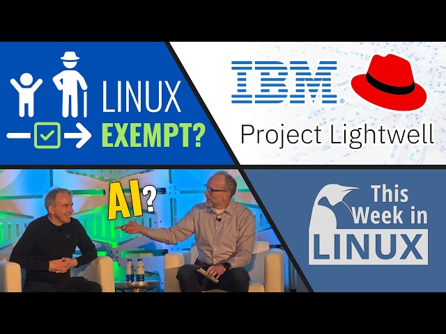 $5B for Open Source Security, Age Checks Might Exempt Linux, Linus Torvalds on AI & more Linux news