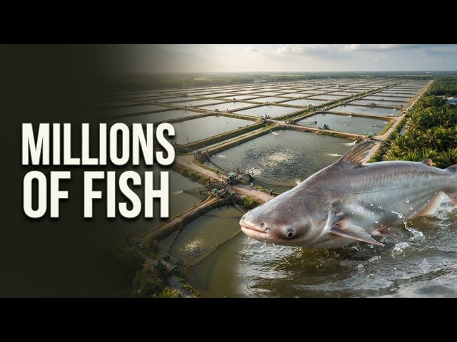 Inside Vietnam’s High-Tech Pangasius Farms | From Fish Pond to U.S. Export (Full Process)