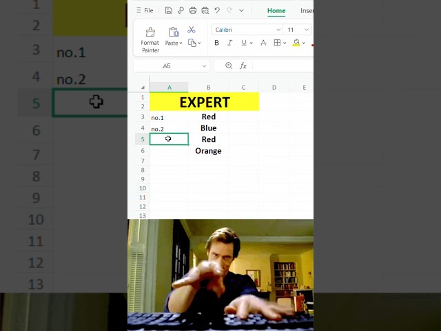 How to do auto numbering in excel⚡️ #excel #office #spreadsheet