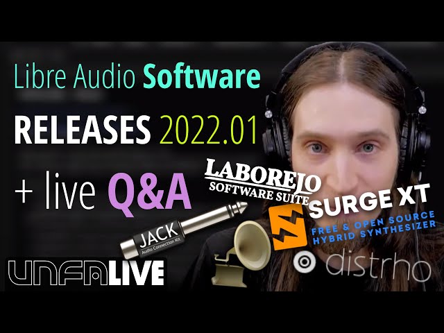 Exciting Open-Source Audio Software releases in January 2022 + Q&A !