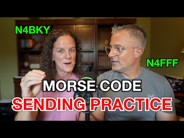 ✴️ Morse Code Sending Practice for Beginners ✴️