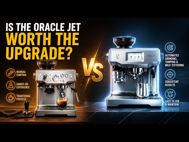 Breville Barista Express vs Oracle Jet: Is the Oracle Jet Worth the Upgrade?