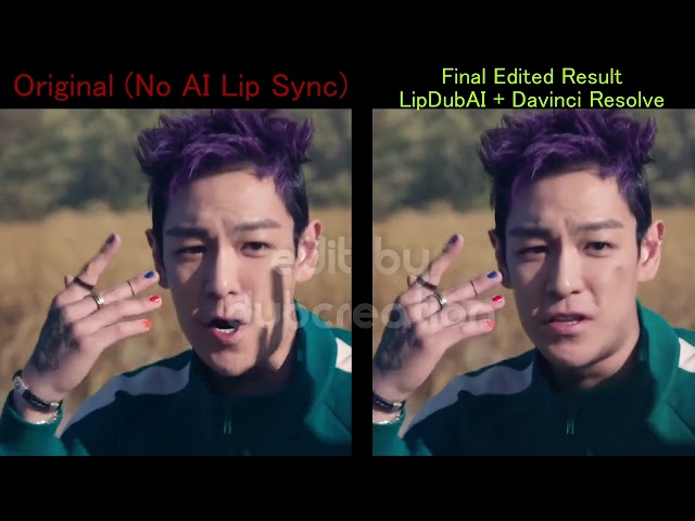 Fixing Squid Game 2's English Dub w/ AI Lip Sync | Thanos Rap Scene | LipDub AI Demo