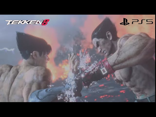Tekken 8 Final Fight – Jin Kazama vs Kazuya Mishima PS5