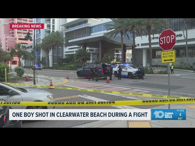 17-year-old shot, multiple in custody after shooting in Clearwater Beach, police say