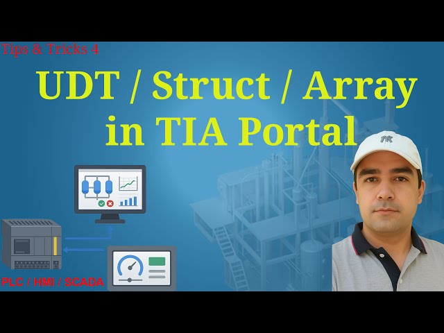 UDT vs Struct vs Array in TIA Portal | Understanding the Differences | Tips & Tricks 4