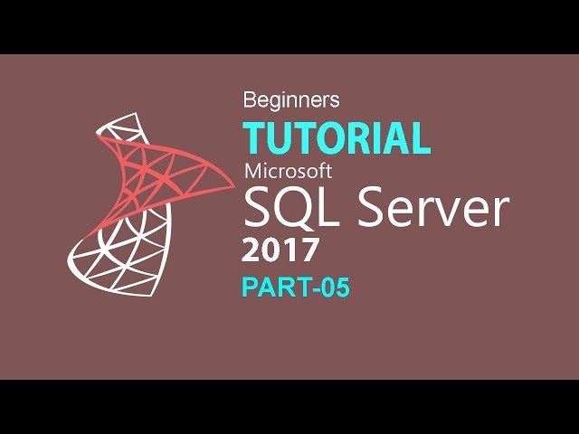 SQL SERVER 2017 TUTORIAL: PART 05 (STORED PROCEDURE)