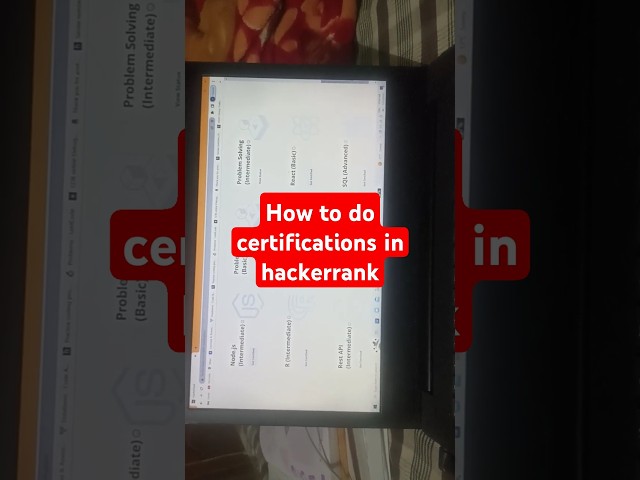Hackerrank certificate #coding #certificate #exams #youtubeshorts #hackerrank #viralvideo