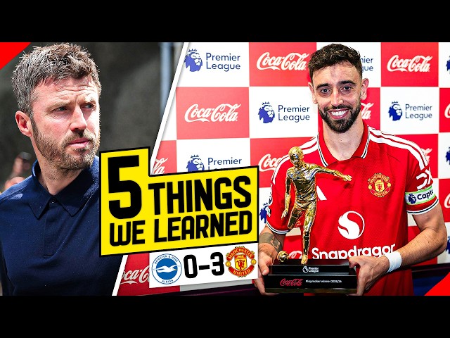 Dorgu Looks Deadly On The Wing! Mount In The Pivot? 5 Things We Learned... Brighton 0-3 Man United