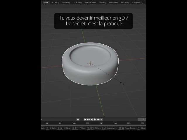 APPRENDRE BLENDER | Modéliser une Table + Visage / Tête sur Blender | TUTO FR