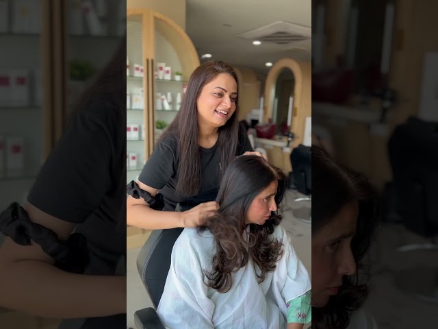 Misbah addyTrending signature ✍️ cut||how to creat look||styling with misbah addy||#misbahaddy