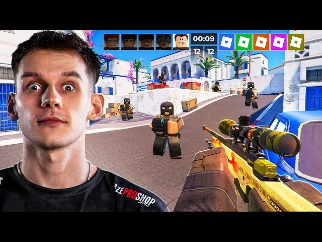 The NEW #1 ROBLOX PRO Team vs CS2 Pro Team