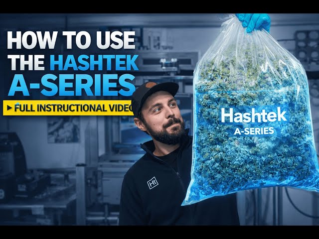 How to Turn Fresh Frozen into Hash Rosin (Part 1: Ice Water Extraction with the Hashtek A-Series)