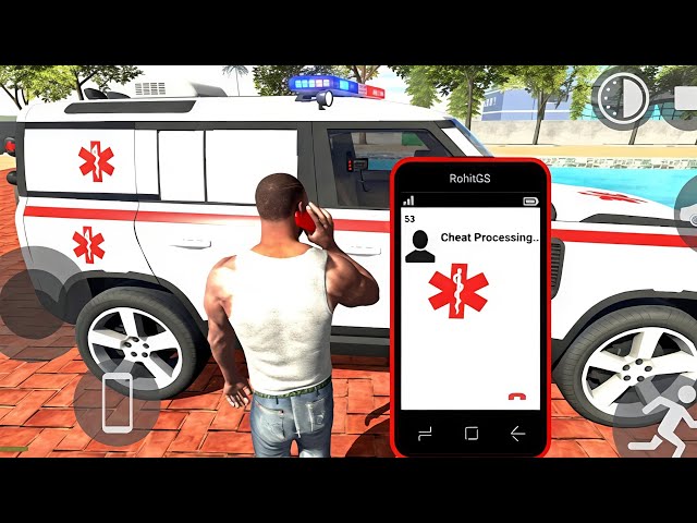 AMBULANCE CAR CHEAT CODE in Indian Bike Driving 3D | Indian Bike Driving 3D NEW UPDATE