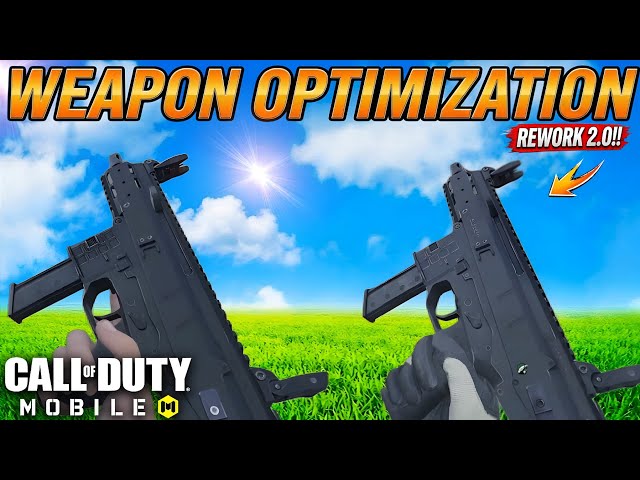 COD Mobile Season 8 Test Server: NEW Weapon Materials & Gun View Optimization!