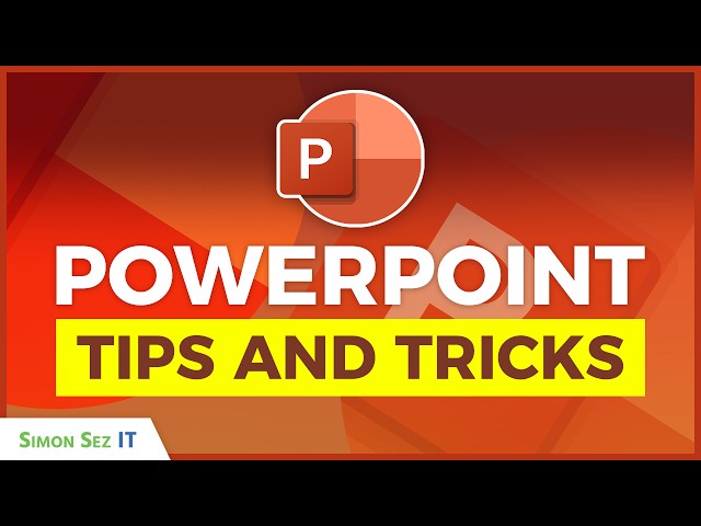 PowerPoint Tips and Tricks Tutorials - Make the Best Powerpoint Presentations!