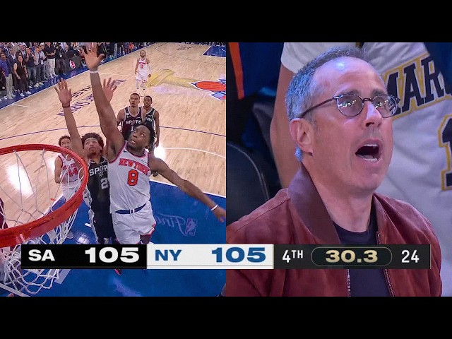 UNREAL GAME 4 ENDING #2 Spurs at #3 Knicks 🤯 | June 10, 2026