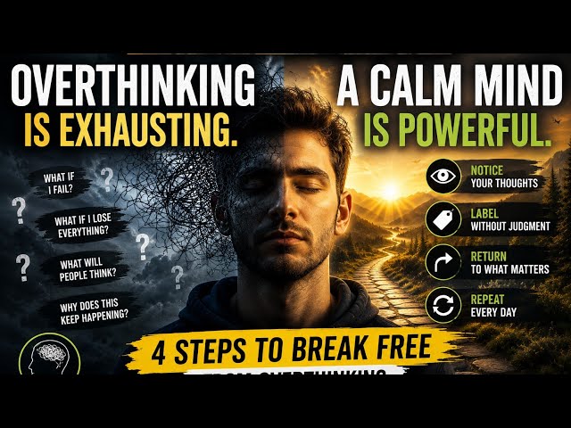 How to Stop Overthinking | Break the "What If?" Anxiety Loop #Overthinking #Anxiety #MentalHealth
