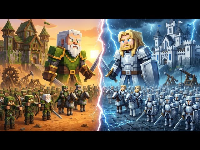 The Betrayed Kingdom: Siege Of Castle Thornwood | Minecraft Medieval Castle Animation | Episode 1