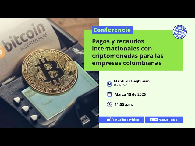 Recaudos internacionales con criptomonedas en Colombia