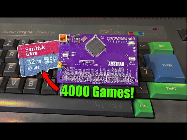 Can you load 6,000 pieces of software on an 8-bit Amstrad?